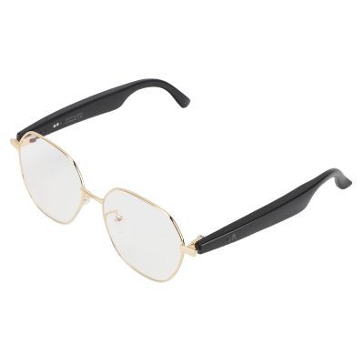 AI Translator Glasses for Men Women, Bluetooth BLE 6.0 Smart Glasses with Anti Blue Light Lens, 163 Languages Real Time, Open Ear Lighweight for Travel Music, Calls