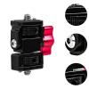 Compact Pan Tilt Head for Camera Monitor and Tripod, 50mmx39mmx19mm view 2
