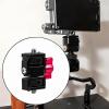 Compact Pan Tilt Head for Camera Monitor and Tripod, 50mmx39mmx19mm view 4