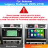 Radio for Subaru Legacy Outback 2015 2016 2017 2018 Android 13 9" IPS Touch Screen, Car Stereo with CarPlay & Android Auto, GPS Navigation DSP SWC 5G WiFi Camera 2015-2017_8CORE 6+128GB view 2