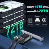4-Port SATA Expansion Card (PCIe x1 to 6Gbps SATA Card), Supports OS Boot, Compatible with Windows/Mac/Linux/NAS view 4