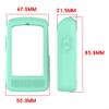 Silicone Case Fit for Wahoo ELEMNT Bolt V3 with Secure Installation, Ultra-Thin Soft Cycling GPS Protective Cover Fit for Wahoo Accessories, Anti Drop Protection Bike Computer(Red) view 2