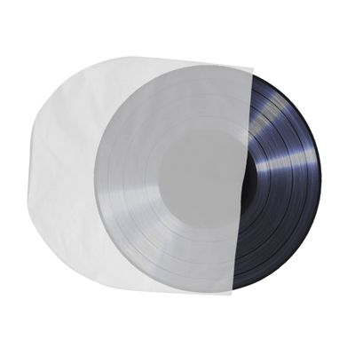 Yardenfun 50PCS Vinyl Record Sleeves Durable Protectors for Records Scratch Resistant CD Inner Bags Easy for Storage and Preservation