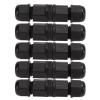 Connector, Rubber Aviation Connector with 5 Pcs Aviation Plugs for Industrial Equipment (L16-3) view 3