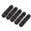 Connector, Rubber Aviation Connector with 5 Pcs Aviation Plugs for Industrial Equipment (L16-3) view 4