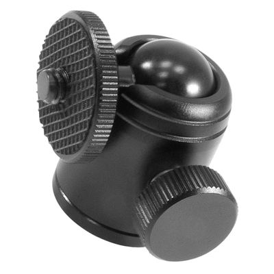 TEHAUX 1set Screw Metal Mini Camera Tripod Head Rotating Ball Head for Projectors Dslrs Compact Design for Stable Support