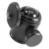 TEHAUX 1set Screw Metal Mini Camera Tripod Head Rotating Ball Head for Projectors Dslrs Compact Design for Stable Support view 1