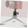 TEHAUX 1set Screw Metal Mini Camera Tripod Head Rotating Ball Head for Projectors Dslrs Compact Design for Stable Support view 3