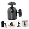 TEHAUX 1set Screw Metal Mini Camera Tripod Head Rotating Ball Head for Projectors Dslrs Compact Design for Stable Support view 4