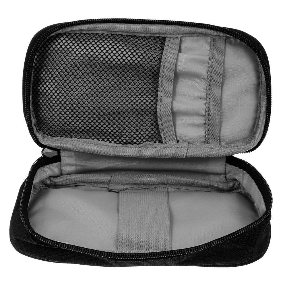 DIYEAH Travel Use Cable Cord Organizer Bag Digital Accessories Organizer Multi-functional Storage Case for Electronics Coins Tickets Cosmetics