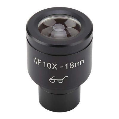 Fydun WF10X 18mm Biological Microscope Wide Angle High Eyepoint Eyepiece Lens for Clear Observation