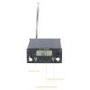 FM Transmitter 0.5W Aluminium Alloy Stereo Long Range Stereo Mini Broadcast with 3.5mm Mic Input Jack for Theaters Churches Outdoor Events view 2