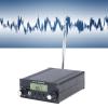 FM Transmitter 0.5W Aluminium Alloy Stereo Long Range Stereo Mini Broadcast with 3.5mm Mic Input Jack for Theaters Churches Outdoor Events view 4