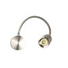 Veemoon 360-Degree Rotatable LED Wall Light 3W Flexible Arm Reading Lamp AC85 White Light Bedside Sconce for Home Adjustable Gooseneck Design view 1