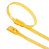 350mm Self Locking Cable Ties, 100PCS for Reliable Fastening in Various Settings (Yellow 100PCS) view 1