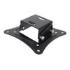 BRIGHTFUFU Adjustable Stainless Steel Monitor Wall Mount Rack for Displays Ergonomic Viewing Angle Sturdy Design Supports Up for Home Office Setup view 1
