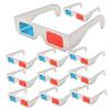 Holibanna 10Pcs Viewing Glasses for Movies Anaglyph Style Lightweight Durable Comfortable for Film Gaming and Experiences Friends view 1