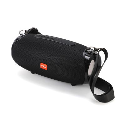Hopjuery Outdoor Portable Bluetooth Speaker, IPX4 Waterproof Wireless Speakers, 5.0 Bluetooth Speakers, Powerful Sound, TWS Stereo Pairing Support TF Card, for Home/Party/Outdoor/Beach Black