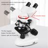 Microscope, Electronic Eyepiece, 5.0 Display, 20000X, Binocular Wide-Angle Eyepiece, Can Be Connected to Mobile Phones, Computers, for Scientific Experiments,20000X view 4