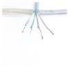 HUIZHUGS Wire and Cable Transparent Wire Multi-core Copper 4core Pendant Lamp Cable PVC Sheathed Round DIY Crystal Lamp Wire Power Cord Wire and Cable(OD 6.16mm 120W) view 1