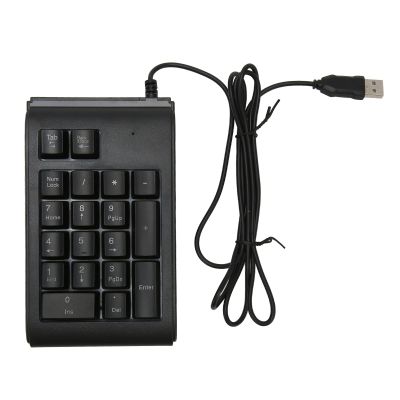 YuRui TENG 19 Key Numeric Keypad with 3 Colors Backlit, U Shaped Keys, USB Wired Number Pad for Laptop PC Desktop, Plug and Play, for Spreadsheets and Financial Applications