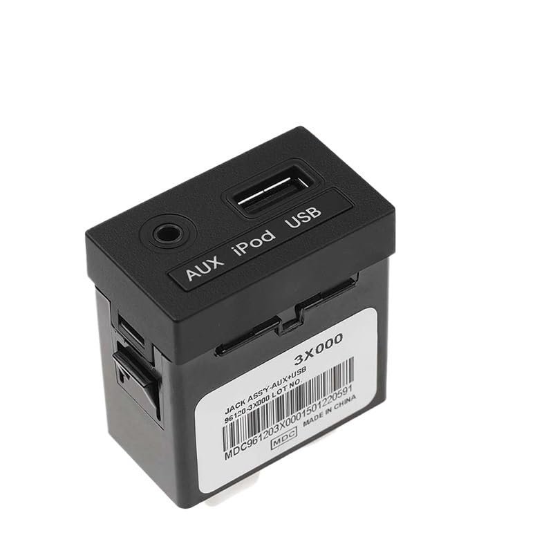 96120-3X000 961203X000 16 Pins Audio Interface USB Reader AUX For IPOD Adapter For 2011-2013 For Hyundai Elantra