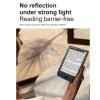BK6025 ePaper Reader, Portable eBook Reader with 6 inch Ink Screen, Font Sizes Adjustment, Audiobooks, Eye Friendly Devices with Protective Case, Support Up to 32G (4G) view 3