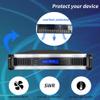 300W FM Broadcast Transmitter for Church, Professional High Power Long Range FM Radio Transmitter for Broadcasting Equipment for Radio Station view 2