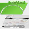 15FT SC/APC to SC/APC Fiber Optic Internet Cable, Armored Single Mode Patch Cable with Coupler, Fiber Optic Jumper Cord for Replacement Home Fiber Internet, OS1/OS2 Compatible, Simplex 9/125um LSZH view 3