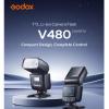 Godox V480N V480 N Camera Flash with Godox XPro-N Flash Trigger for Nikon Camera Flash Speedlite Light,650 Full-Power Flashes,2.4G HSS 1/8000s,1.7s Recycle Time view 2