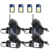 GODPTT Global Car Walkie TalkieFree for Life, 4G LTE PoC Two-Way Radio, Nationwide Long Range PTT, Equip SIM Cards, Active Noise Canceling, 1-Year Free Data (4-Unit C616) view 1