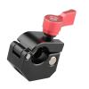 15mm Single Rod Holder Clamp with 1/4inch-20 3/8inch-16 Thread Screw Locating Pin Camera Accessories for Camera Cage view 4