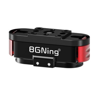 BGNing Aluminum Magnetic Quick Release Base with 1/4 Tapped Hole, Compatible with Hero 13/12/11/10/9/8 Camera Replacements