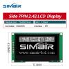 2.42" OLED LCD 12864 Dot Matrix Monitor Monochrome SPI Serial (White Light) view 2