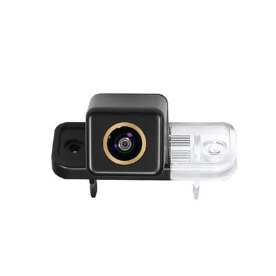 aSATAH AHD/CVBS Car Rear View Camera's Fisheye Lens License Plate Lamp-Camera with RCA Cable & Vehicle Camera for Mercedes Benz CLK W203 W209 W219 W211 & Backup Camera (CVBS-AHD)