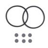 Rubber Sealing Circles Kits for Nabs Hubs Adapter Enhancing Portable Speakers Performances view 1