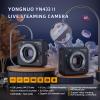 YONGNUO YN433II Live Steaming Camera 4K Digital USB Camera 8-Core 2.2GHz Main Frequency RAM 6GB + Flash 64G Storage M43 Interchangeable Lens System with Built-in Andriod 10.0 for Phone and Computer view 2