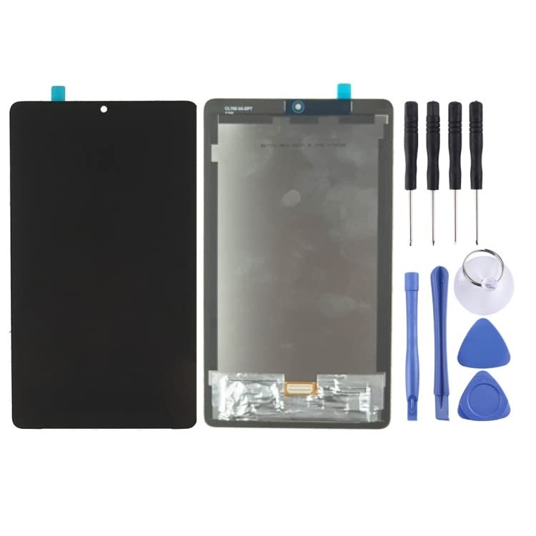 MPXPOTTHW Cell Phone Replacement OEM LCD Screen for Huawei Mediapad T3 7.0 (WiFi Version) / BG2-W09 with Digitizer Full Assembly (Black) Spare Parts