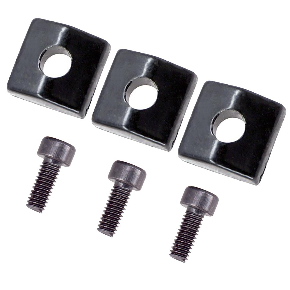 3PCS Guitar Locking Nut Block Clamp and Screws Replacement for Floyd Rose Tremolo