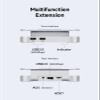 Hagibis Mac mini M4 Hub & Stand with 40Gbps SSD Enclosure, 3 in 1 USB Type-C Docking Station with 40Gbps M.2 NVMe SSD Case, USB2.0 * 3, 3.5mm Jack AUX (MC60 Pro) view 2