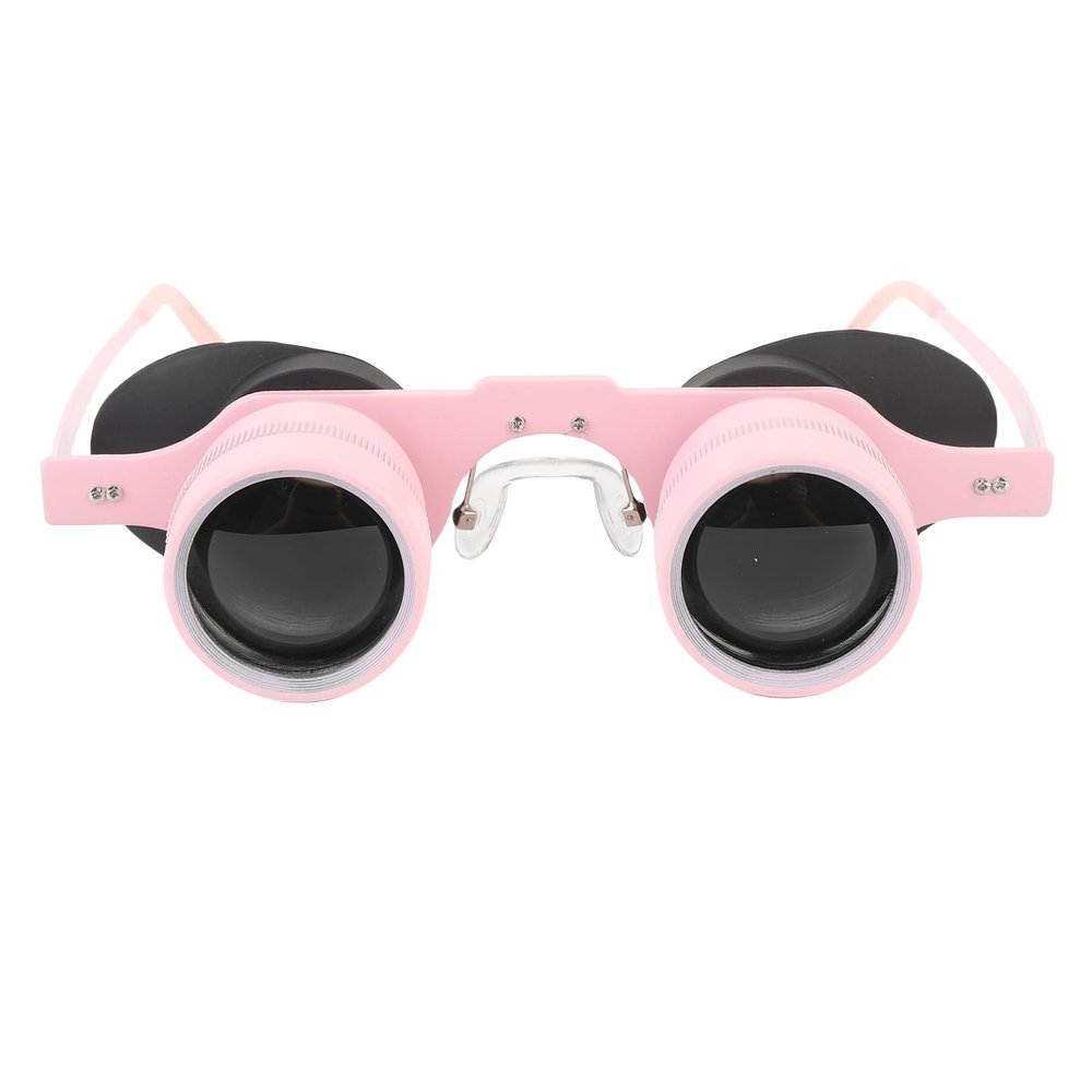 Dpofirs Binocular Glasses, 10X Zoom Opera Glasses, HD Optical Telescope Glasses, for Fishing Bird Watching