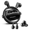 2 in 1 Clip on Open Ear Headphones Wireless Earbuds, 0 Delay Bluetooth 6.0, Ultra-long 140H Play, Auto L-R Recognition Touch Control, Hybrid Noise Reduction for Work Fitness Daily Use, Ctbuds Black view 1