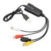 YuRui TENG Video Seize Card Device Converter to USB Sound Video VHS DV VCR Hi8 DVD to Digital for PC Glass panes OS X view 3