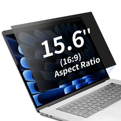 Seorsok 15.6 Inch 360Laptop Privacy Screen Filter,Anti Peeping Anti Blue Light Anti-Fingerprint Laptop Privacy Protector,Compatible with 15.6" with 16:9 Aspect Ratio HP/Lenovo/Dell/Acer/ASUS