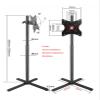 ADBWEKKF (66-120cm) DL-X4-660 10"-32" Height Adjustable 20kg X Shaped Base Pivot Rotate 360 Degree 100x100 200x200 view 4