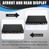 Yaregelun 7 Band Car Equalizer Audio EQ Tuning Crossover Amplifier Parametric Car Preamplifier Audio Equalizer +-12dB view 2