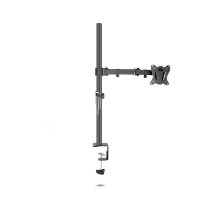 ADBWEKKF 400mm DL-T902-140 Desktop Stand Full Motion 360 Degree Steel Monitor Holder 10"-27" Clamp Base Monitor Mount Arm Load 15kg(with Grommet Base)