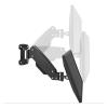 ADBWEKKF LG310C Gas Spring Full Motion Wall Mount 17"-27" LCD LED Monitor Holder TV Mount Loading 2-10kgs VESA 75/100/200mm view 4