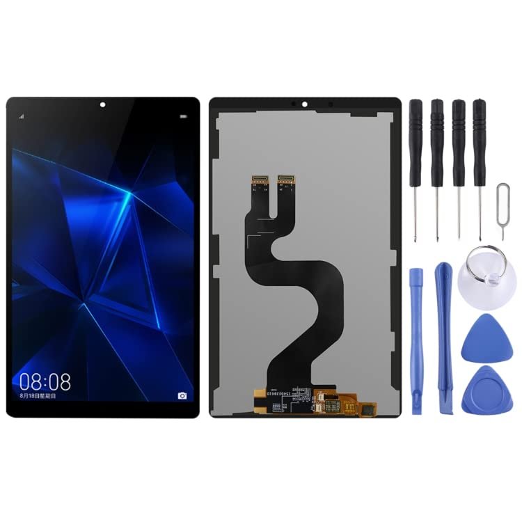 MPXPOTTHW Cell Phone Replacement OEM LCD Screen for Huawei MediaPad M6 8.4 with Digitizer Full Assembly(Black) Spare Parts