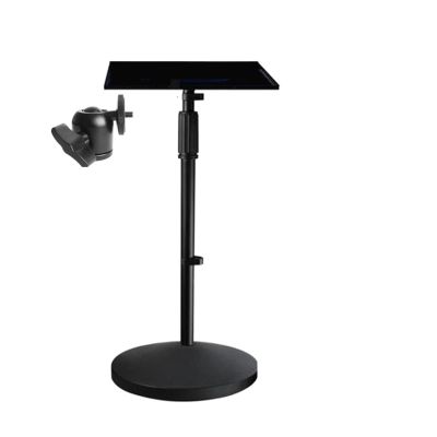 ADBWEKKF PMA-T3-85160 5KG 850-1650MM Projector Monopod Stand Laptop Floor Holder Height Adjustable with Tray 39x28.5cm Base(PMA-T3-85160II)